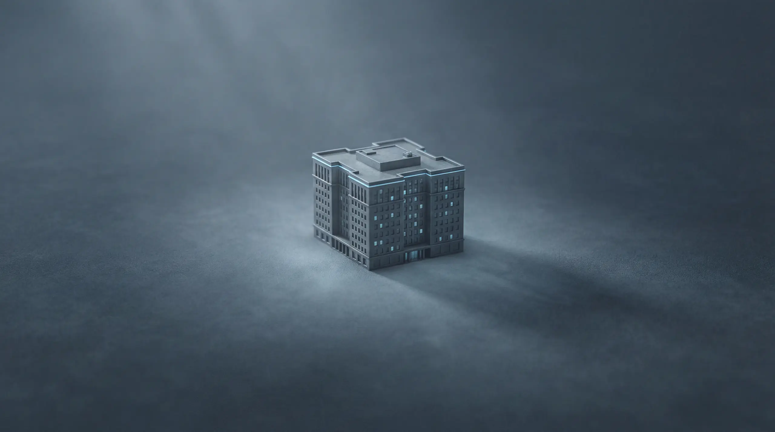 Site web professionnel sur ordinateur portable dans un bureau moderne