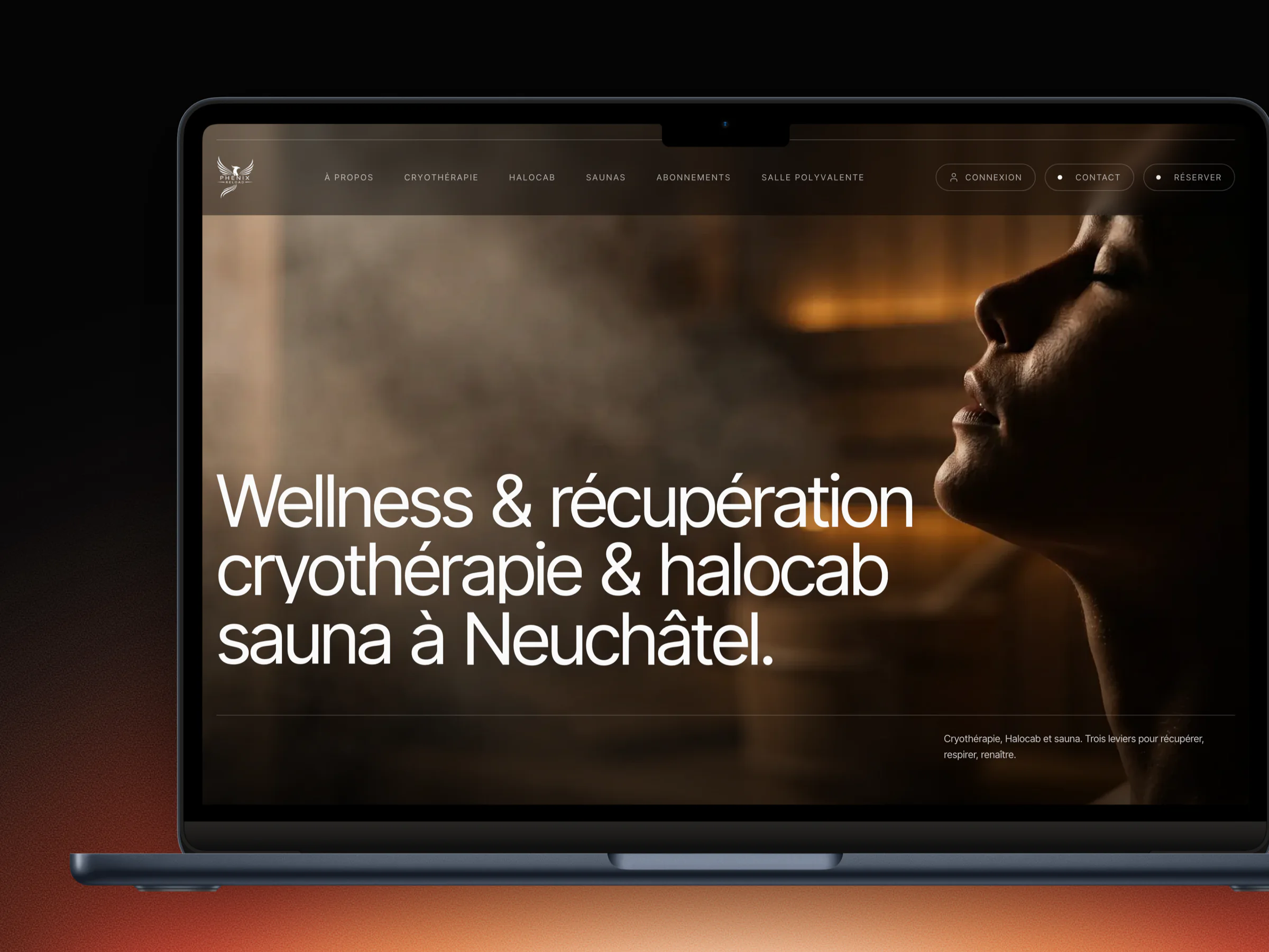 Site web réalisé pour Phenix Reload