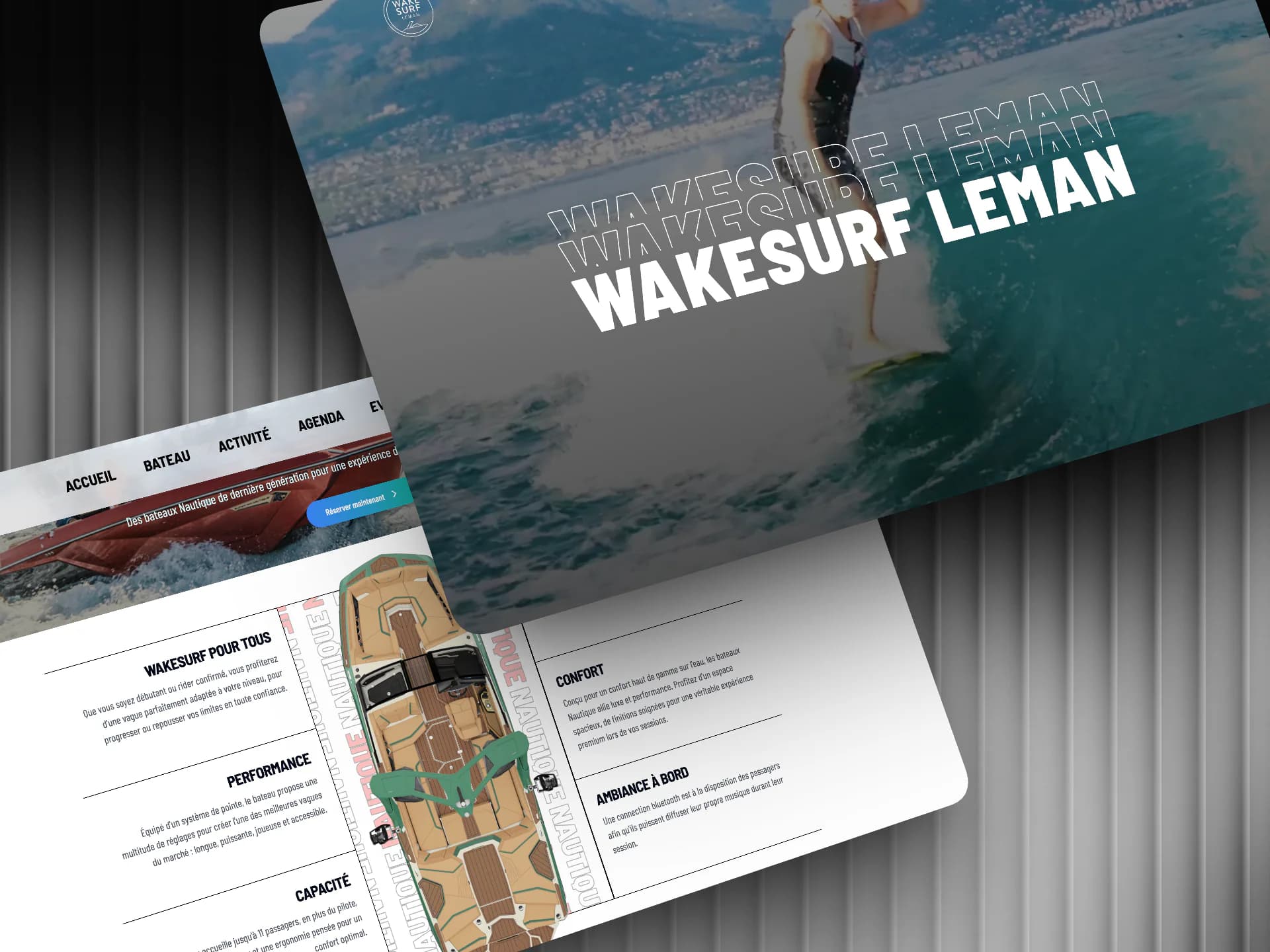 Wakesurf Léman - École de wakesurf